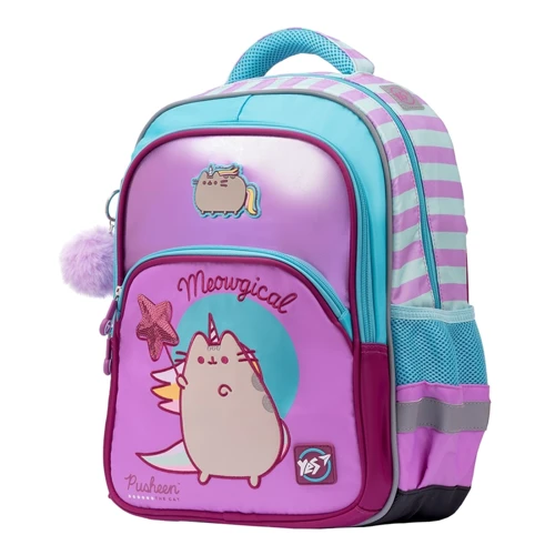 Рюкзак YES S-40 Pusheen, сиреневый/бирюзовый (556835): Пол ребенка Для девочек