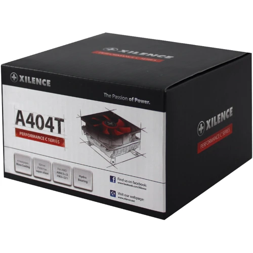 Кулер XILENCE XC040/A404T: Уровень шума, dB 21-30
