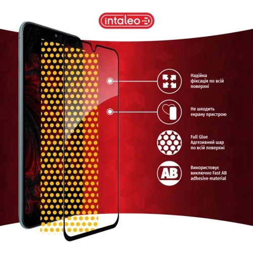 Аксессуар для смартфона Intaleo Tempered Glass Full Glue Black for Samsung M346 Galaxy M34 5G фото 5