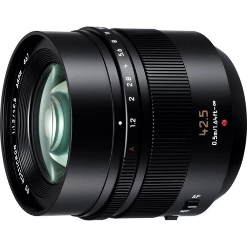 Объектив для фотоаппарата Panasonic H-NS043E 42,5mm f/1.2: Тип объектива Портретный