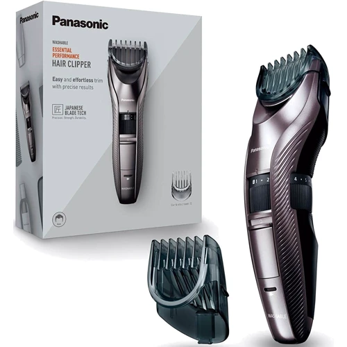 Машинка для стрижки (тример) Panasonic ER-GC63-H503: Кількість насадок 2