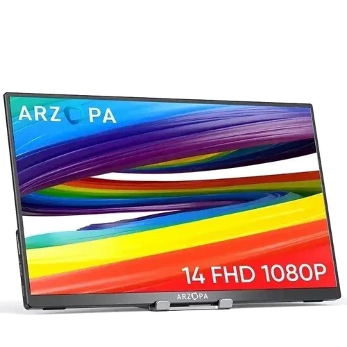 Монитор Arzopa A1S black 14" 1920x1080: Покрытие экрана антибликовое