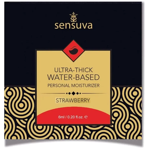 Пробник Sensuva - Ultra–Thick Water-Based Strawberry (6 мл)