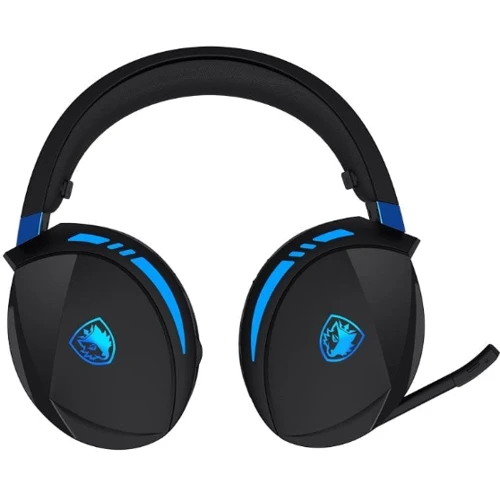 Наушники Sades SA-201 Warden I Black/Blue (SA201BKB): Время работы, ч 30