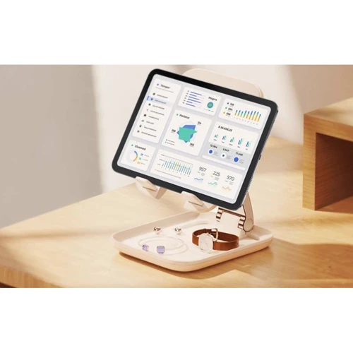 Держатель Baseus Desk Holder Seashell Folding Pink for Tablets (B10451500411-00) фото 10