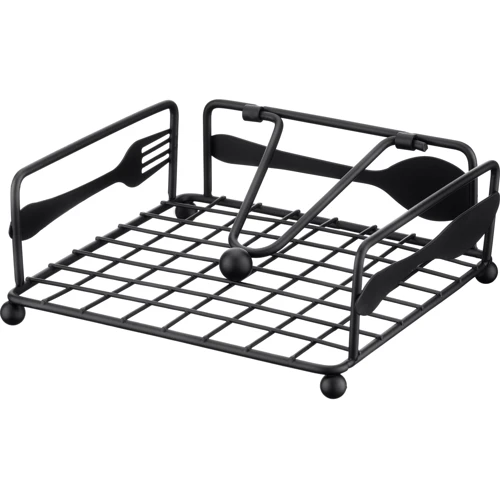 Салфетница Ardesto Midori 18х18х7см метал Черный (AR0906B): Тип Салфетница