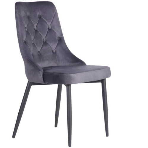 Стул обеденный AMF Susan black/monsoon gray (545856): Тип Кухонные