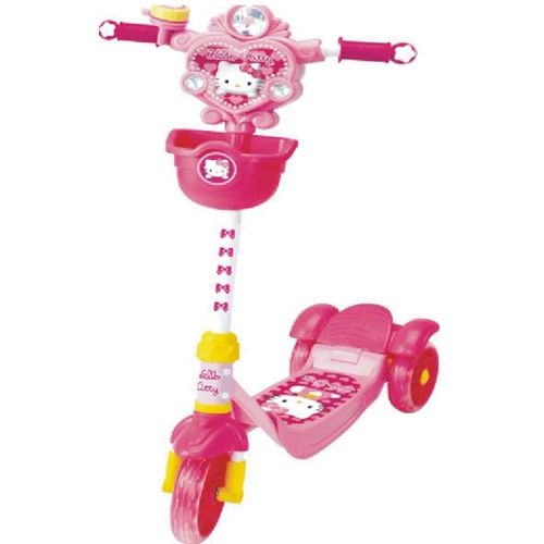 Скутер-самокат с тормозами YaYa Hello Kitty