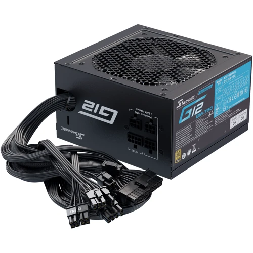 Блок питания Seasonic 750W G12 GM-750 GOLD (A751GMAFH): Вентилятор нижней стенки 120 мм