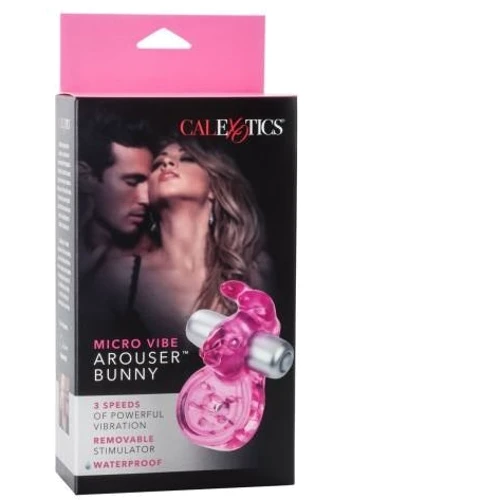 Эрекционное виброкольцо CalExotics Micro Vibe Arouser Bunny