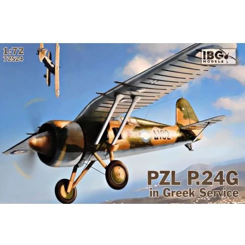 Винищувач IBG Models PZL P.24G (ВПС Греції) IBG72524