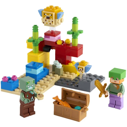 LEGO Minecraft Кораловий риф (21164): Кількість деталей, шт. 92