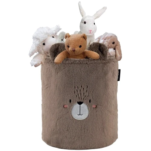 Корзина для хранения Kite Sweet Bear 30х35 см плюшевая (K24-3100L-3)