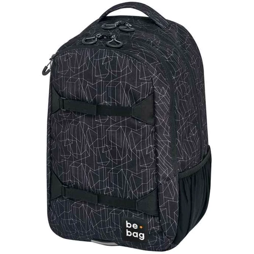 Рюкзак Herlitz Be.Bag be.explorer Geo Lines черный "ломаные линии" (24800150)