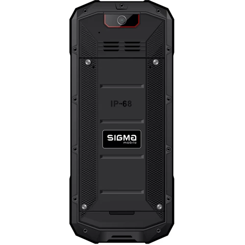 Мобильный телефон Sigma mobile X-treme PA68 Black-Red (UA UCRF): Дисплей 2.4 TFT (240x320)