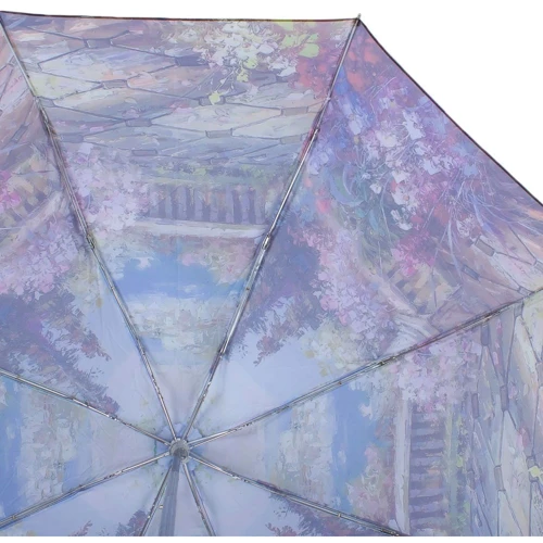 Парасолька жіночий механічний Magic Rain різнокольоровий (ZMR51224-5): Фасон Складаний (5 складань)