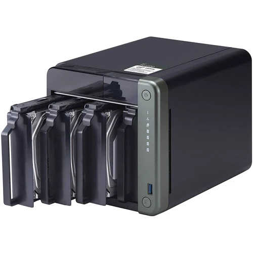 Мережевий накопичувач (NAS) QNAP 4BAY 4GB TS-453D-4G: Кількість USB 2