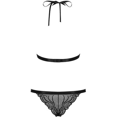 Кружевной эротический комплект Obsessive 828-SET-1, S/M