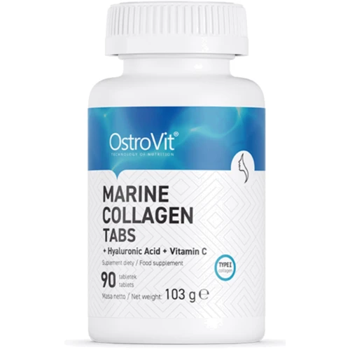 OstroVit Marine Collagen + Hyaluronic Acid + Vitamin C Морской коллаген + гиалуроновая кислота и витамин С 90 таблеток