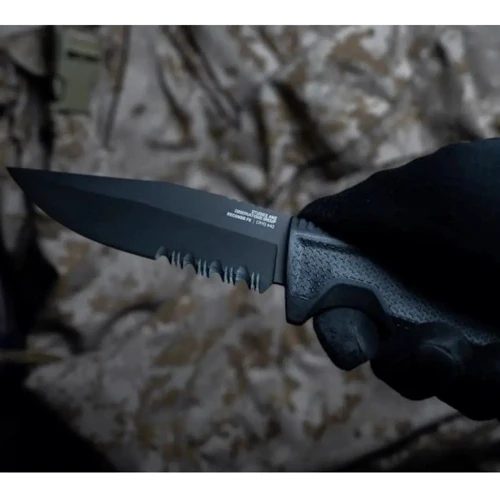 Нож SOG Recondo FX Partially Serrated, Black (SOG 17-22-02-57): Длина клинка, см 11.7