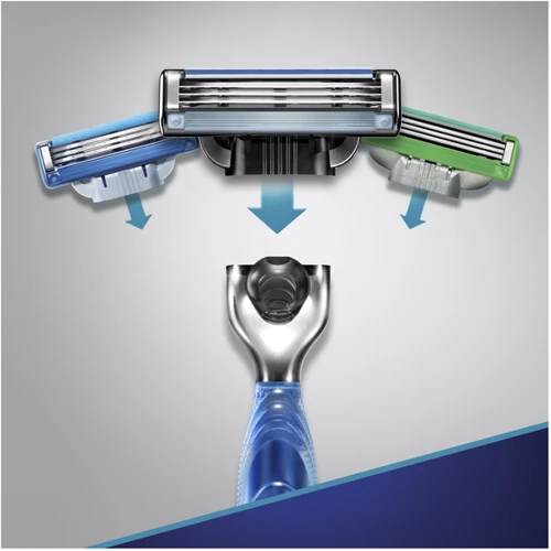 Gillette Mach3 Start Станок для бритья с 1 сменной кассетой фото 5