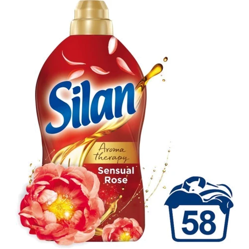 Ополіскувач для білизни Silan Ароматерапія Чуттєва троянда 1.45 л фото 6