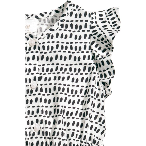 Комбінезон H & M 4974676 92 см чорно-білий: Стать дівчинка