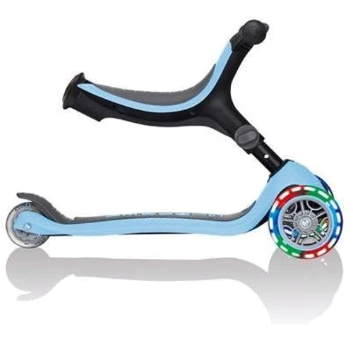 Самокат Globber Go Up Foldable Plus Lights Pastel Blue (пастельно-синий) фото 7