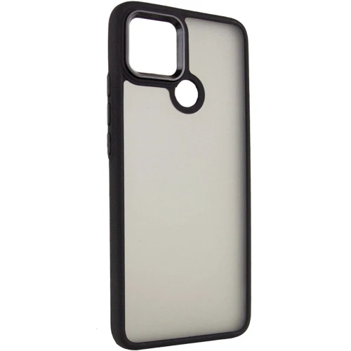 Аксессуар для смартфона Epik TPU+PC Lyon Frosted Case Black for Oppo A15s / A15