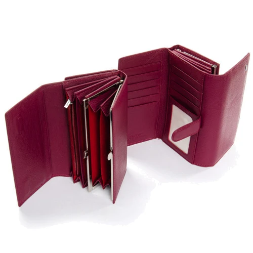 Женский кошелек Dr. Bond бордовый (32714 purple-red): Страна производитель Китай