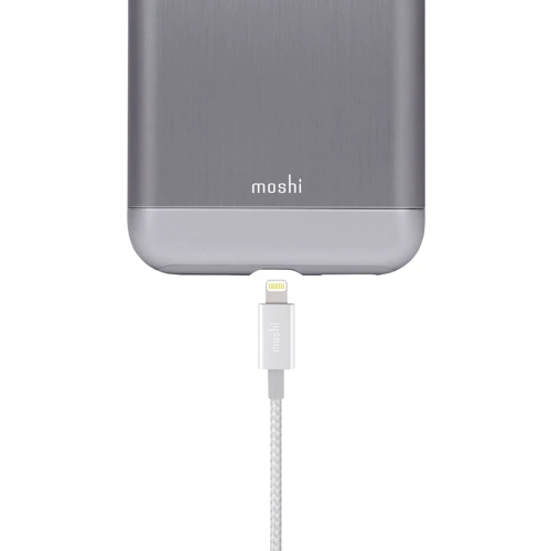 Кабель Moshi USB Cable to Lightning Integra 1.2m Jet Silver (99MO023104) фото 3