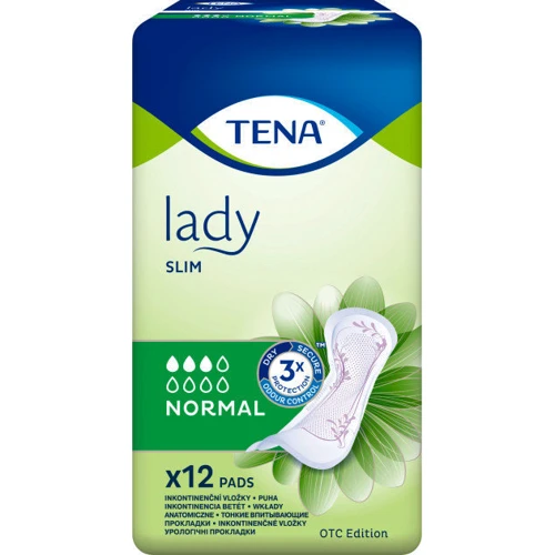 Tena Lady Slim Normal Урологічні прокладки для жінок 12 шт.: Кількість в упаковці, шт 12