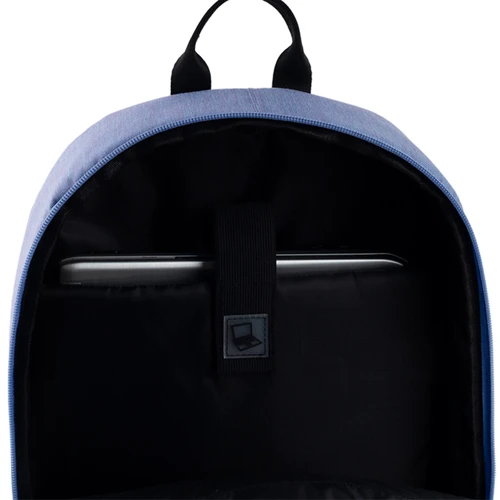 Рюкзак GoPack Education Teens 140L-2 мятно-голубой (GO24-140L-2): Спинка Мягкая (без ребер жесткости)