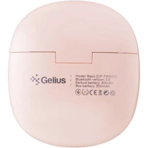 Наушники Gelius Pro Basic GP-TWS011 Pink: Тип излучателя динамический