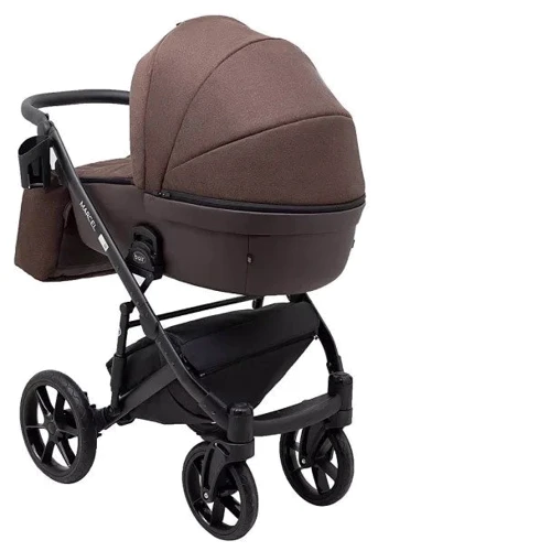 Універсальна коляска 2 в 1 Bair Marcel Light BML-18 шоколад (680744): Можливість встановлення люльки есть