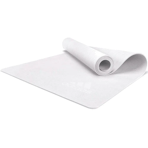 Коврик для фитнеса Adidas Premium Yoga Mat Уни белый 176х61х0.5 см (ADYG-10300WH)