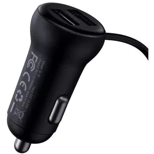 Зарядное устройство Baseus Car Charger 2хUSB T Shaped S-16 Car Bluetooth MP3 Player Black (CCMT000201): Количество USB-портов 2