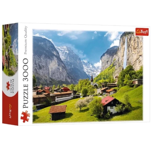 Пазлы Trefl Лаутербруннен, Швейцария 3000 эл. (33076): Производитель Trefl