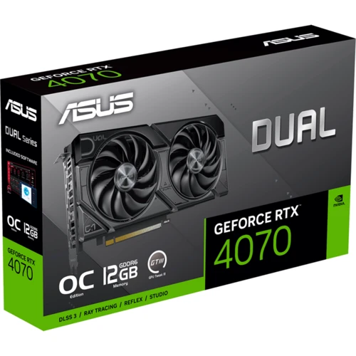 Видеокарта ASUS Nvidia GeForce DUAL-RTX4070-O12GD6-EVO фото 10