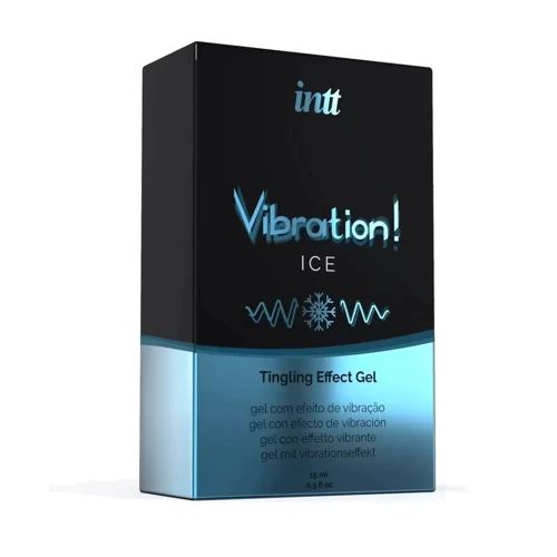 Жидкий вибратор Intt Vibration Ice EXTRA GREEN (15 мл)