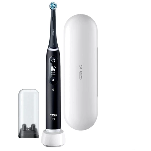 Зубна щітка Braun Oral-B iO Series 6 iOM6.1B6.3DK Black: Технологія чищення зворотно-обертальна