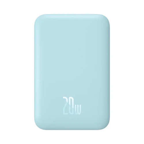 Внешний аккумулятор Baseus Power Bank 6000mAh Magnetic Wireless 20W Blue (PPCX020003)