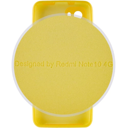 Чехол для телефонов Mobile Case Silicone Cover Shield Camera Yellow for Xiaomi Redmi Note 10 / Note 10s: Тип накладка на заднюю часть