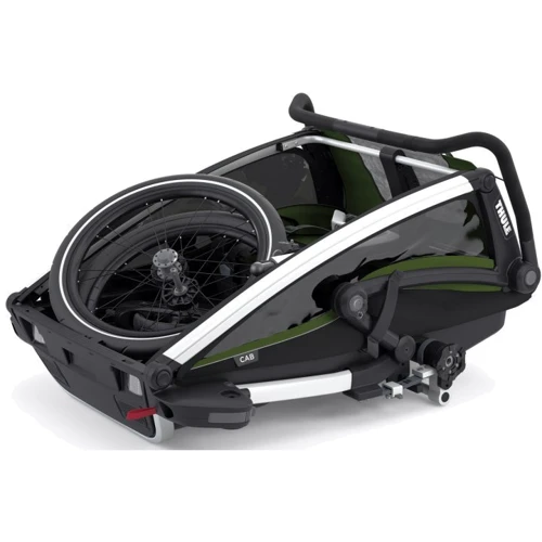 Коляска мультиспортивна Thule Chariot Cab2 2021 Cypres Green TH10204021: Кількість блоків 1