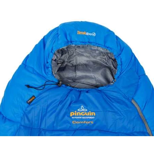 Спальний мішок Pinguin Comfort PFM 195 Right Zip Blue (PNG 234459): Тип кокон