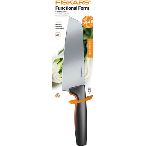 Ніж Fiskars Santoku FF кухарський 16 см (1057536) фото 5