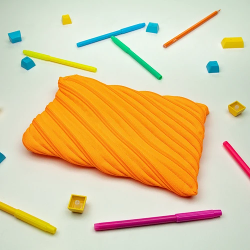 Пенал ZIPIT Neon Jumbo Crazy Orange помаранчевий (ZTJ-NN-4): Кількість відділень 1