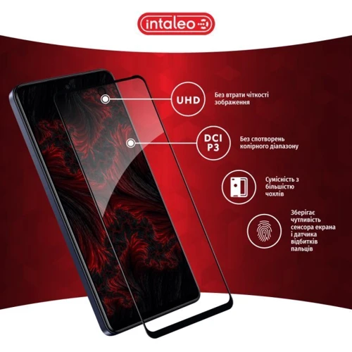 Аксессуар для смартфона Intaleo Tempered Glass Full Glue Black for Tecno Spark 10 Pro: Совместимость Tecno Spark 10 Pro