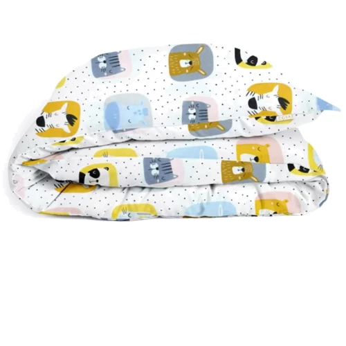 Комплект детского постельного белья Cosas Animals Color Light Blue (4822052078617)
