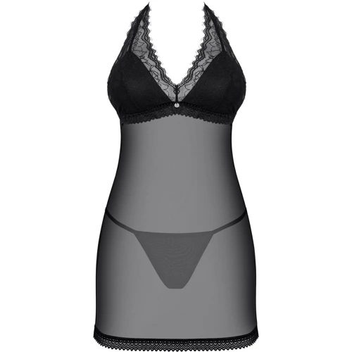 Пеньюар Obsessive Medilla chemise & thong M/L
